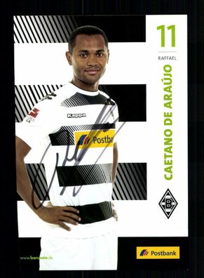 Raffael Autogrammkarte Borussia Mönchengladbach 2016-17 Original Signiert