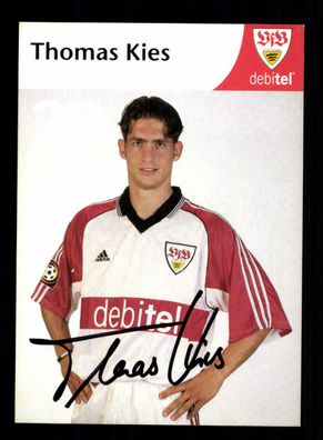 Thomas Kies Autogrammkarte VFB Stuttgart 1999-00 Original Signiert