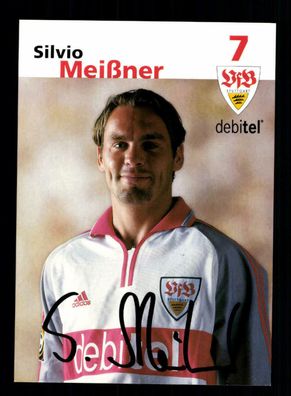 Silvio Meißner Autogrammkarte VFB Stuttgart 2001-02 Original Signiert