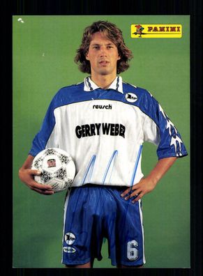 Rob Maas Autogrammkarte Arminia Bielefeld 1996-97 Original Signiert