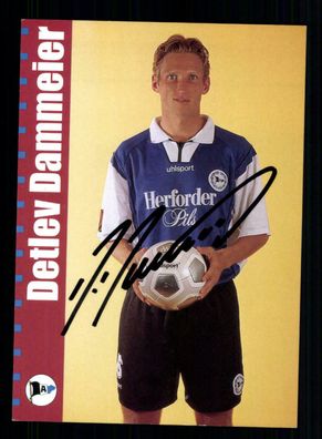 Detlev Dammeier Autogrammkarte Arminia Bielefeld 2000-01 Original Signiert