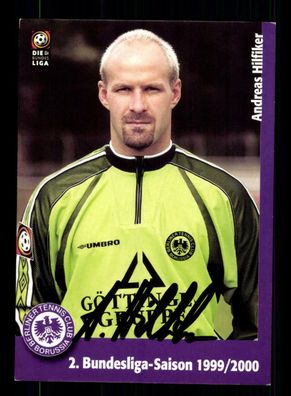 Andreas Hilfiker Autogrammkarte Tennis Borussia Berlin 1999-00 Original Signiert