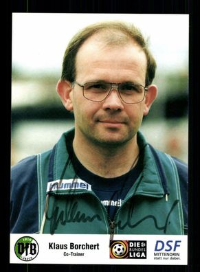 Klaus Borchert Autogrammkarte VfB Lübeck 1996-97 Original Signiert