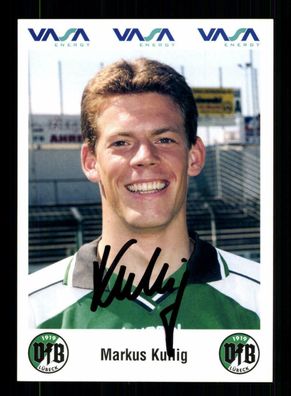 Markus Kullig Autogrammkarte VfB Lübeck 1999-00 Original Signiert