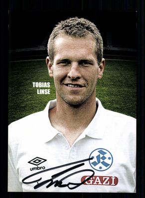 Tobias Linse Autogrammkarte Stuttgarter Kickers 2011-12 Original Signiert