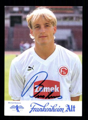 Michael Büskens Autogrammkarte Fortuna Düsseldorf 1989-90 Orginal Signiert