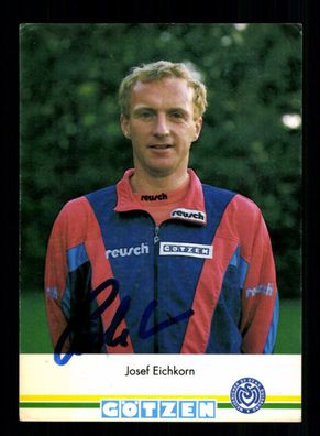 Josef Eichkorn Autogrammkarte MSV Duisburg 1994-95 Original Signiert