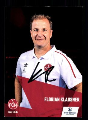 Florian Klausner Autogrammkarte 1 FC Nürnberg 2019-20 Original Signiert
