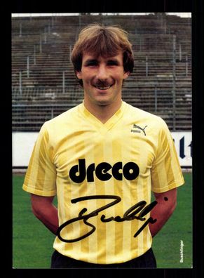 Norbert Buschlinger Autogrammkarte Alemannia Aachen 1987-88 Original Signiert