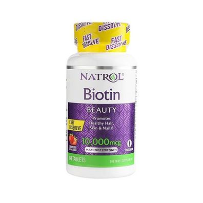 Natrol Biotin 10000mcg Fast Dissolve (60)