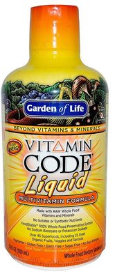 Vitamin Code Liquid Multivitamin, Orange Mango - 900 ml.