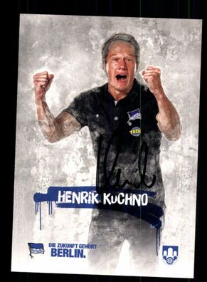 Henrik Kuchno Autogrammkarte Hertha BSC Berlin 2019-2020 Original Signiert