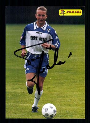 Frank Geideck Autogrammkarte Arminia Bielefeld 1997-98 Original Signiert
