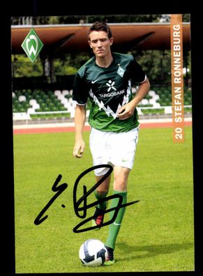 Stefan Roneburg Autogrammkarte Werder Bremen Amateure 2010-11 Original Signiert