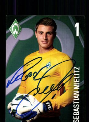 Sebastian Mielitz Autogrammkarte Werder Bremen 1. Karte 2012-13 Original