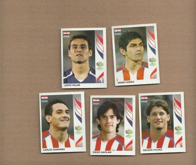 5 Panini Sammelbilder WM 2006 Paraguay ## K 1043