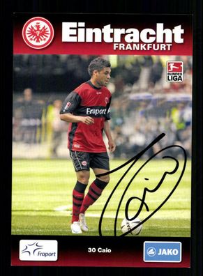 Caio Autogrammkarte Eintracht Frankfurt 2009-10 Original Signiert