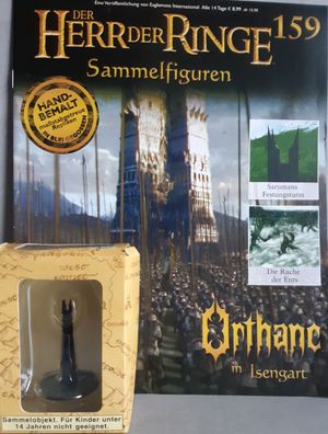 Herr der Ringe Figur: Orthanc in Isengart (# 159) OVP + Heft Eaglemoss NEU