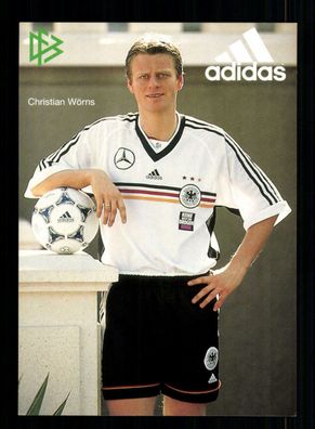 Christian Wörns DFB Autogrammkarte 1998 ohne Unterschrift