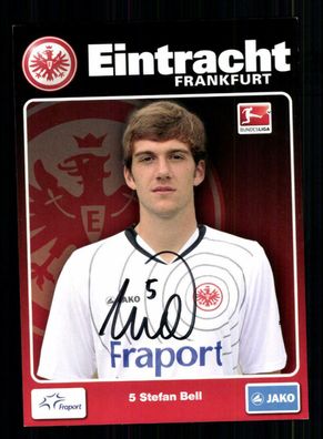 Stefan Bell Autogrammkarte Eintracht Frankfurt 2011-12 Original Signiert