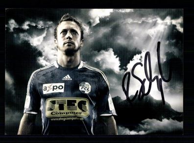Roland Schwegler Autogrammkarte FC Luzern 2008-09 Original Signiert