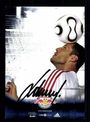 Vratislav Lokvenc Autogrammkarte Red Bull Salzburg Original Signiert