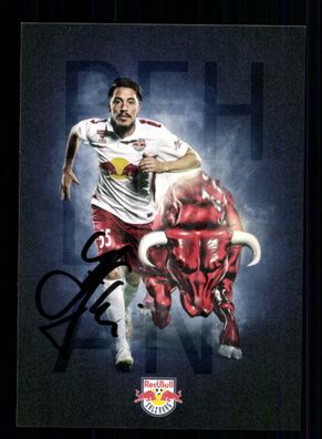 Yasin Pehlivan Autogrammkarte Red Bull Salzburg Original Signiert