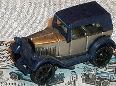 Studebaker 1927 (blau/ silber) mit Beipackzettel