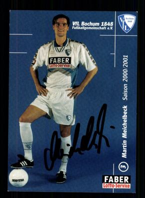 Martin Meichelbeck Autogrammkarte VFL Bochum 2000-01 Original Signiert