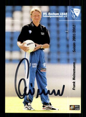 Frank Heinemann Autogrammkarte VFL Bochum 2001-02 Original Signiert
