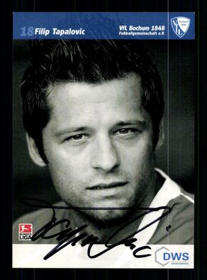 Filip Tapalovic Autogrammkarte VFL Bochum 2003-04 1. Karte Original Signiert