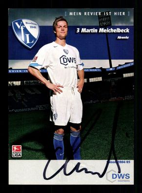Martin Meichelbeck Autogrammkarte VFL Bochum 2004-05 Original Signiert