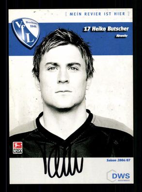 Heiko Butscher Autogrammkarte VFL Bochum 2006-07 Original Signiert