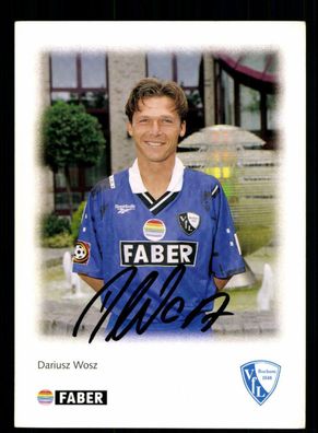 Dariusz Wosz Autogrammkarte VfL Bochum 1996-97 2. Karte Original Signiert
