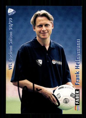 Frank Heinemann Autogrammkarte VfL Bochum 1998-99 Original Signiert