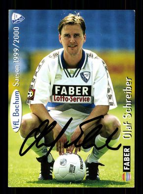 Olaf Schreiber Autogrammkarte VfL Bochum 1999-00 Original Signiert