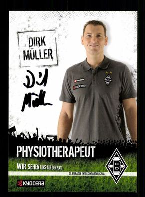 Dirk Müller Autogrammkarte Borussia Mönchengladbach 2008-09 Original