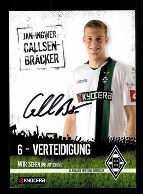Jan Ingwer Callsen Bracker Autogrammkarte Borussia Mönchengladbach 2008-09