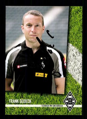 Frank Geidecke Autogrammkarte Borussia Mönchengladbach 2009-10 Original