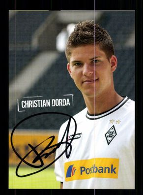 Christian Dorda Autogrammkarte Borussia Mönchengladbach 2010-11 Original