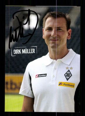 Dirk Müller Autogrammkarte Borussia Mönchengladbach 2010-11 Original