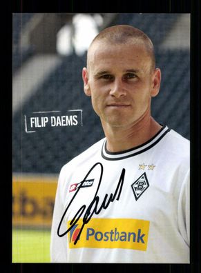Filip Daems Autogrammkarte Borussia Mönchengladbach 2010-11 Original