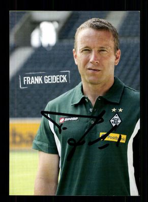 Frank Geideck Autogrammkarte Borussia Mönchengladbach 2010-11 Original