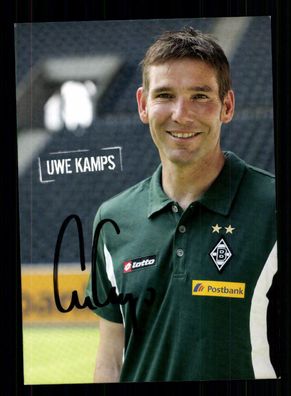 Uwe Kamps Autogrammkarte Borussia Mönchengladbach 2010-11 Original