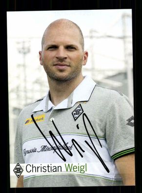 Christain Weigel Autogrammkarte Borussia Mönchengladbach 2011-12