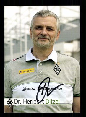 Heribert Ditzel Autogrammkarte Borussia Mönchengladbach 2011-12 Original