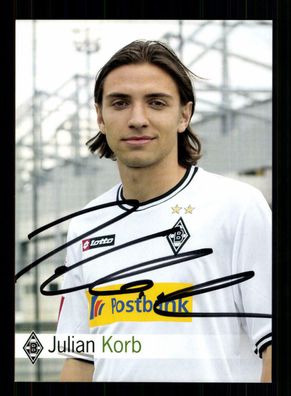 Julian Korb Autogrammkarte Borussia Mönchengladbach 2011-12 Original