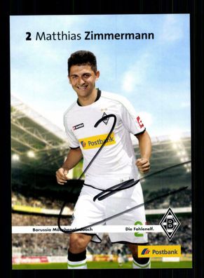 Matthias Zimmermann Autogrammkarte Borussia Mönchengladbach 2012-13 Original