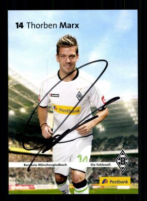 Thorben Marx Autogrammkarte Borussia Mönchengladbach 2012-13 Original