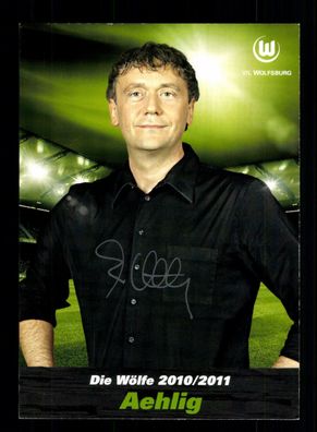 Frank Aehling Autogrammkarte VFL Wolfsburg 2010-11 Original Signiert